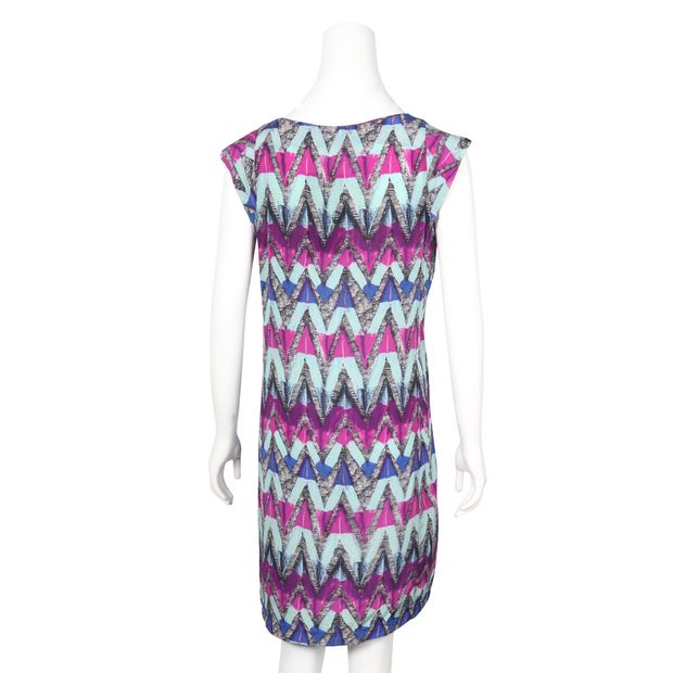 CONTEMPORARY DESIGNER Multicolour Sleeveless Midi Dress