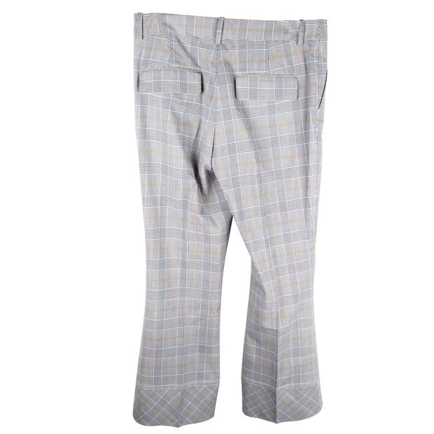 CONTEMPORARY DESIGNER Checkered Cropped Pants