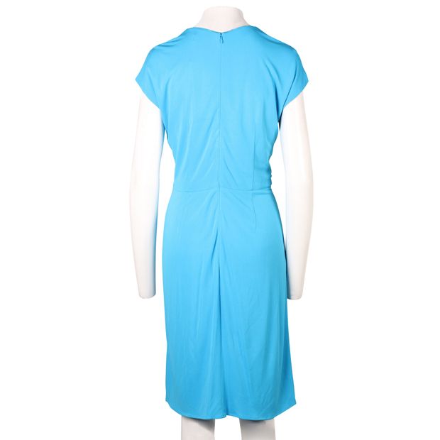 CONTEMPORARY DESIGNER Blue Knee Length Dress