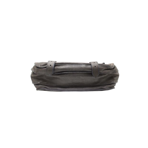 PS1 Medium Bag in Dark Graphite Leather