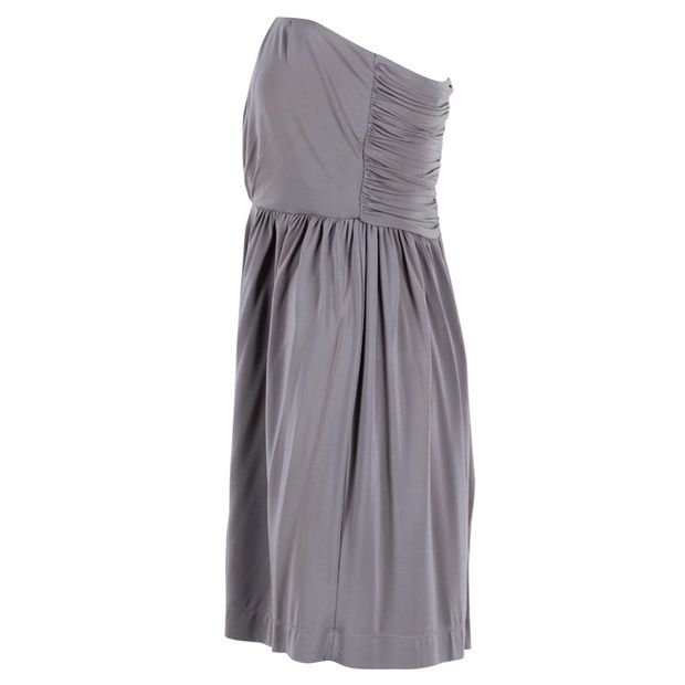 CONTEMPORARY DESIGNER Grey Sleeveless Dress
