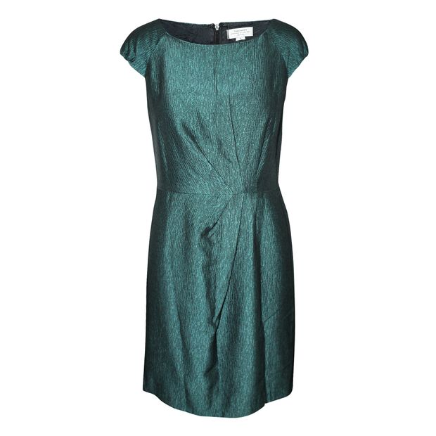 CONTEMPORARY DESIGNER Green Print Dress