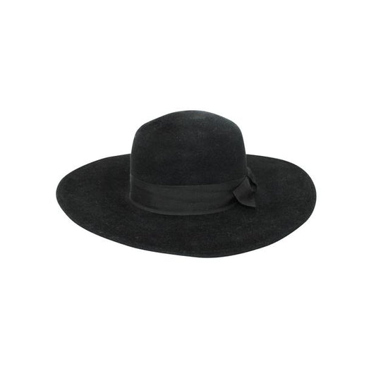 Black Rabbit Fur Hat