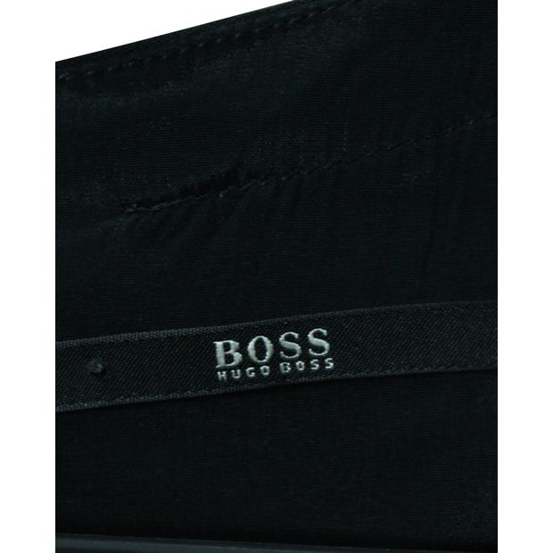 Hugo Boss Short Sleeve Little Black Dress