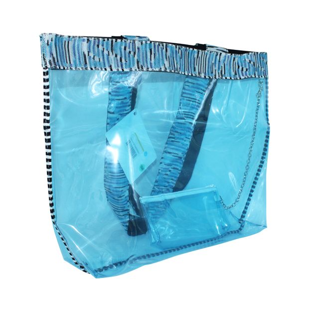 Missoni Beachwear Transparent Tote Bag