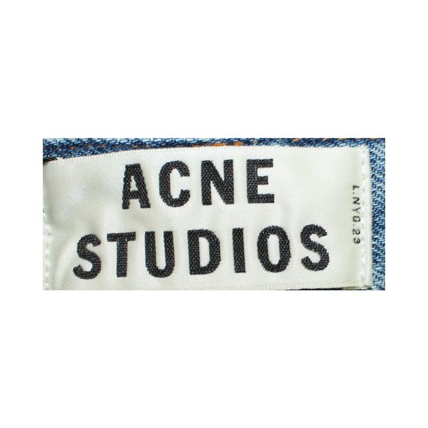ACNE STUDIOS Pop Betty Blue Jeans