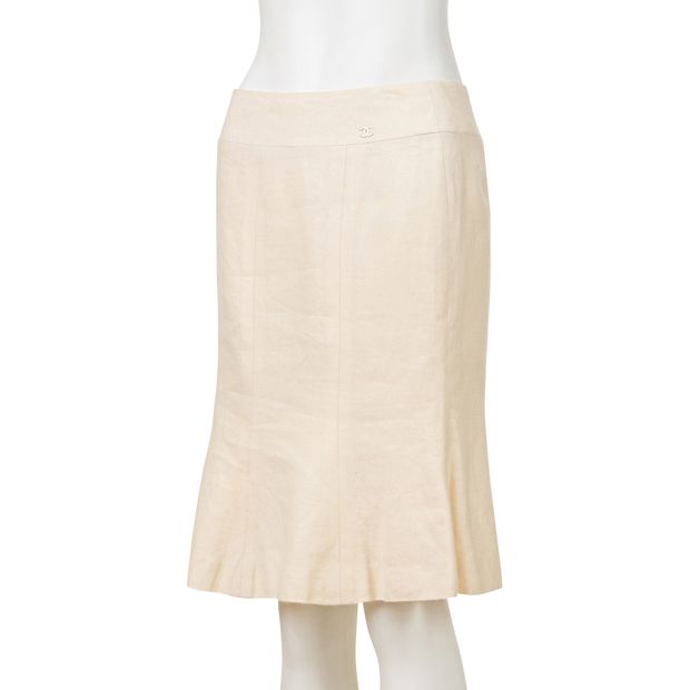 Chanel A-Line Vintage Skirt