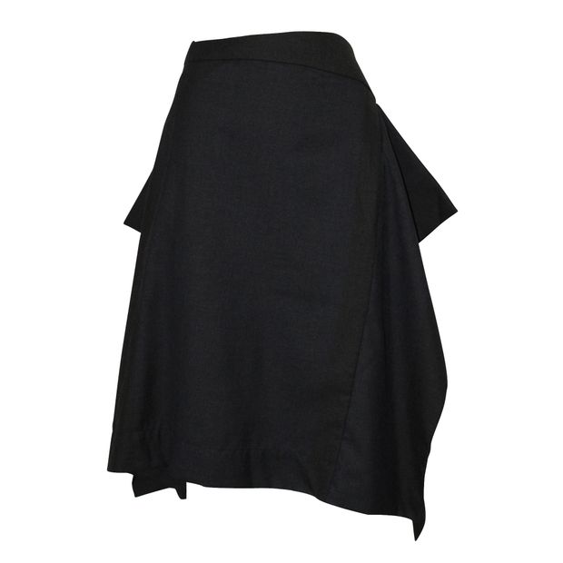 VIVIENNE WESTWOOD Asymmetric Dark Grey Skirt