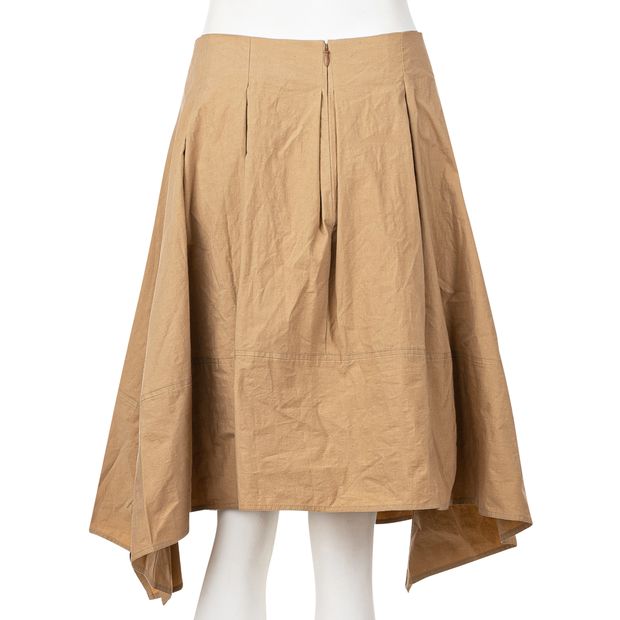 Donna Karan Ruched Accented Bubble Skirt