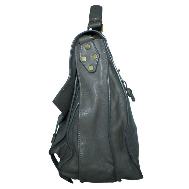 Proenza Schouler Taupe Leather Ps1 Shoulder Bag
