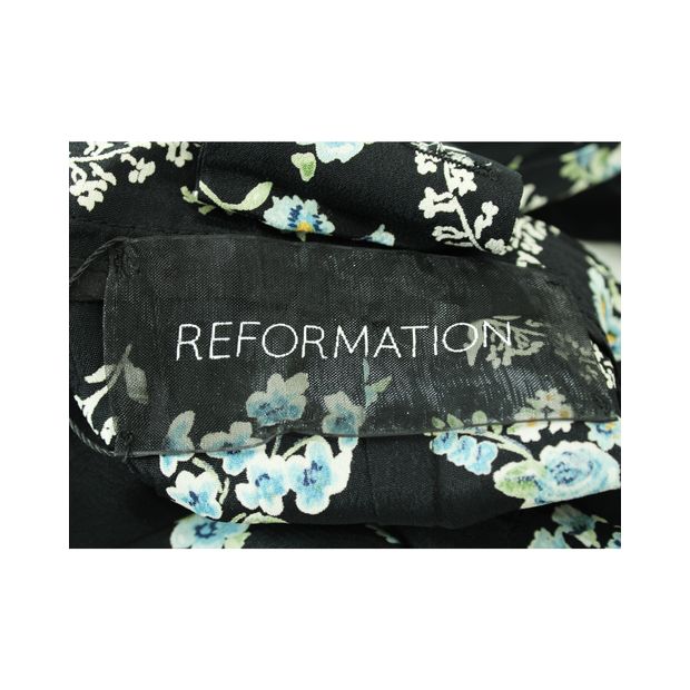 REFORMATION Floral Print Jumpsuit