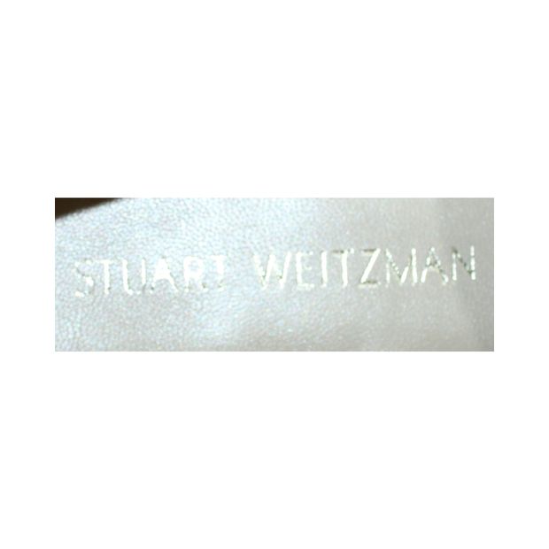 Stuart Weitzman Suade Beige Flats