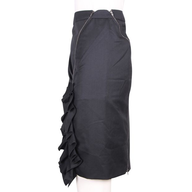 STELLA MCCARTNEY Zip And Ruffle Detail Skirt