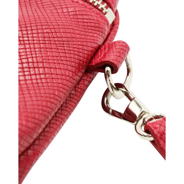Longchamp Red Small Wristlet