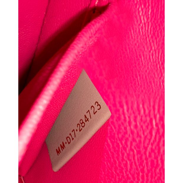 Bvlgari Duet Handbag in Pink Leather