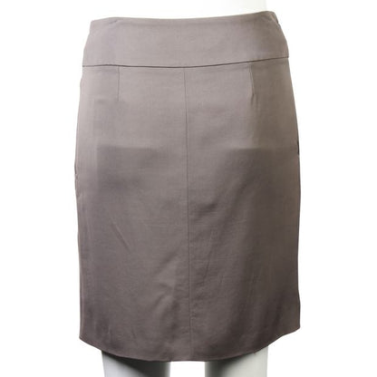 GUCCI Brown Skirt With Leather Belt