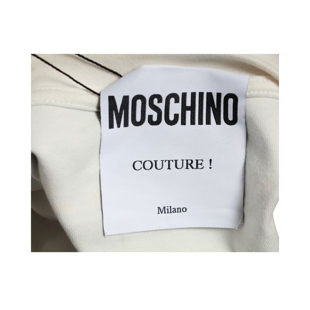 Moschino Moschino Couture Oversized Blue Print T-Shirt