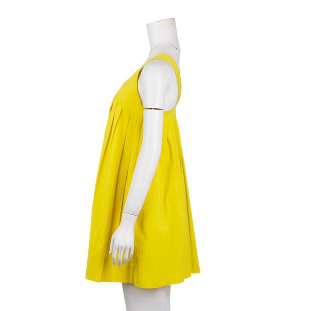 CONTEMPORARY DESIGNER Yellow Tent Dress