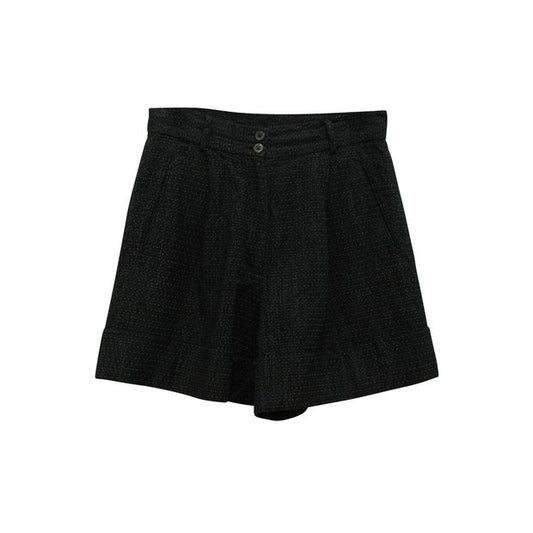 DRIES VAN NOTEN Black Printed Shorts