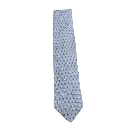DUNHILL Blue Pattern Tie