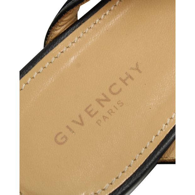 Givenchy Givenchy Black Elba Thong Sandals