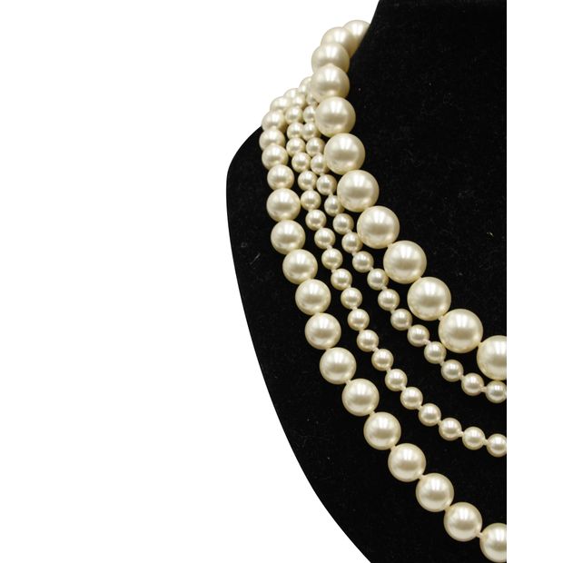 Chanel Faux Pearls Necklace Spring/ Summer 2014