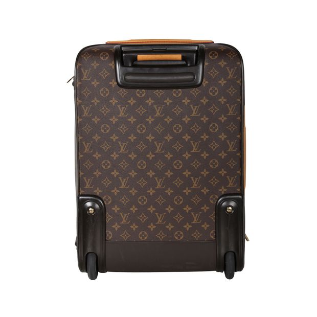 Louis Vuitton Suitcase Pegase 55 In Monogram Canvas