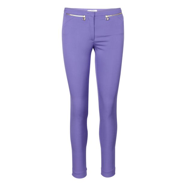 VERSACE Purple Slim Fit Pants