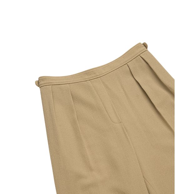 HERMÈS Pleated Jogger Trousers