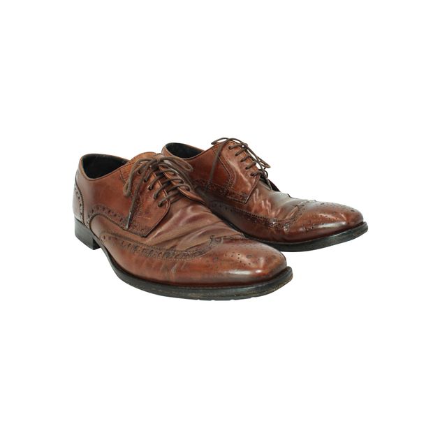 HUGO BOSS Brown Oxford Shoes