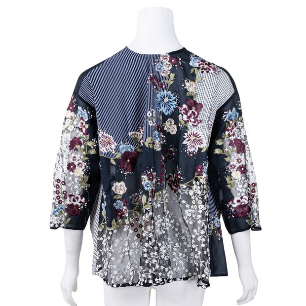 Biyan Floral Embroidered Blouse