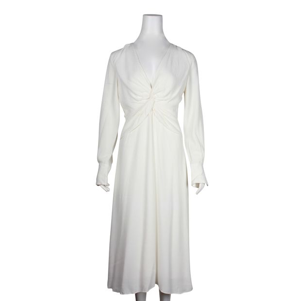 EQUIPMENT Ivory Faun Dress