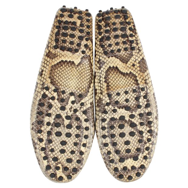 TOD'S Snake Loafers