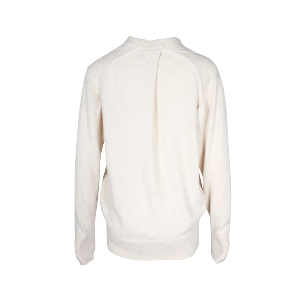 Isabel Marant Knitted Cardigan in Cream Wool