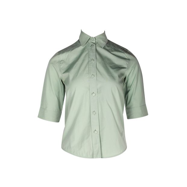 GUCCI Mint  3/4 Sleeve Length Shirt