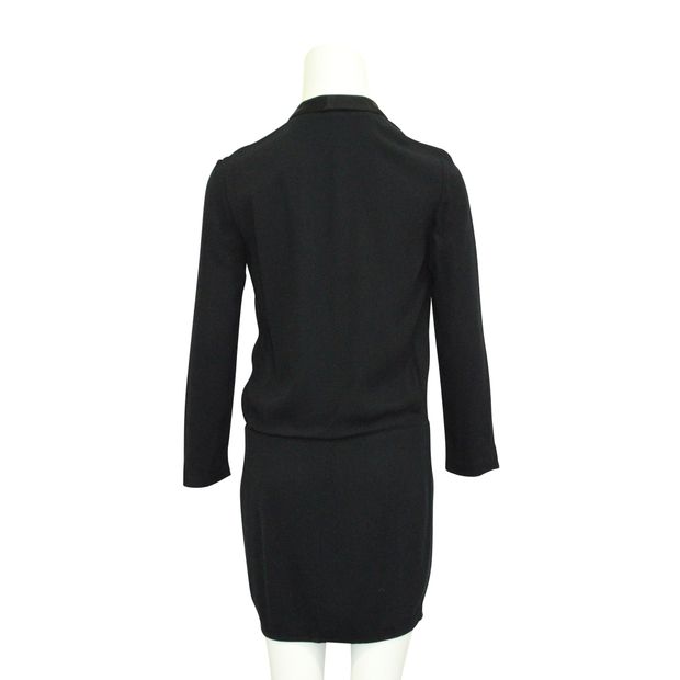 CONTEMPORARY DESIGNER Black Suit Dress