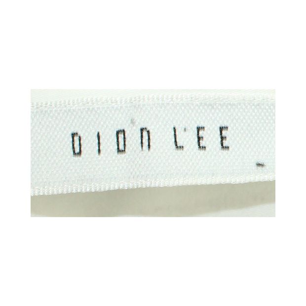 DION LEE Sleeveless White Shirt