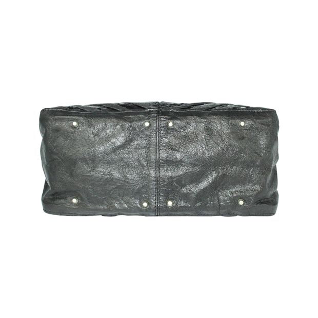 CHLOÉ Black Paddington Striped Bag