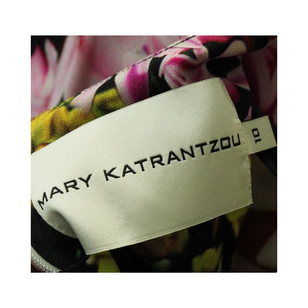 Mary Katrantzou Multicolor Abstract Print Dress
