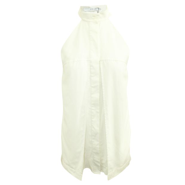 DION LEE Sleeveless White Shirt
