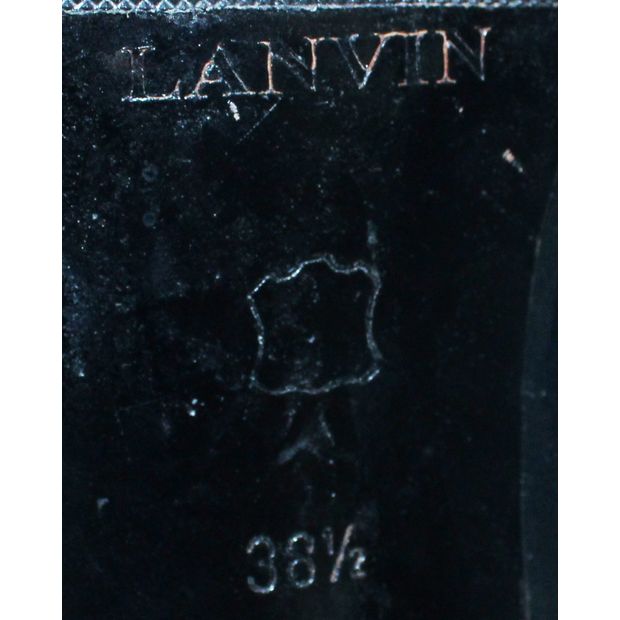 LANVIN Patent Leather Kitten Heels