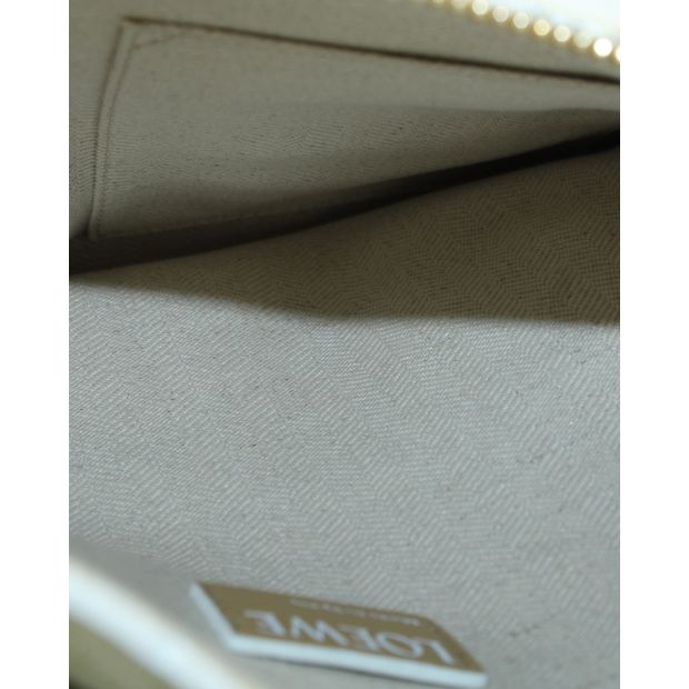 Loewe Light Brown Large Pouch