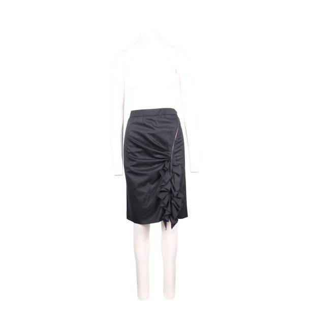 STELLA MCCARTNEY Zip And Ruffle Detail Skirt