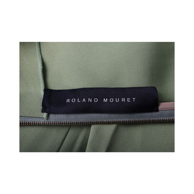 Roland Mouret Green Midi Skirt