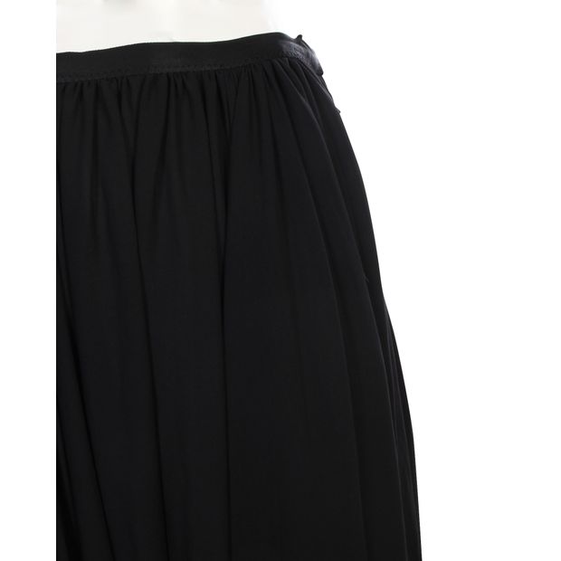 LANVIN Pleated Maxi Skirt