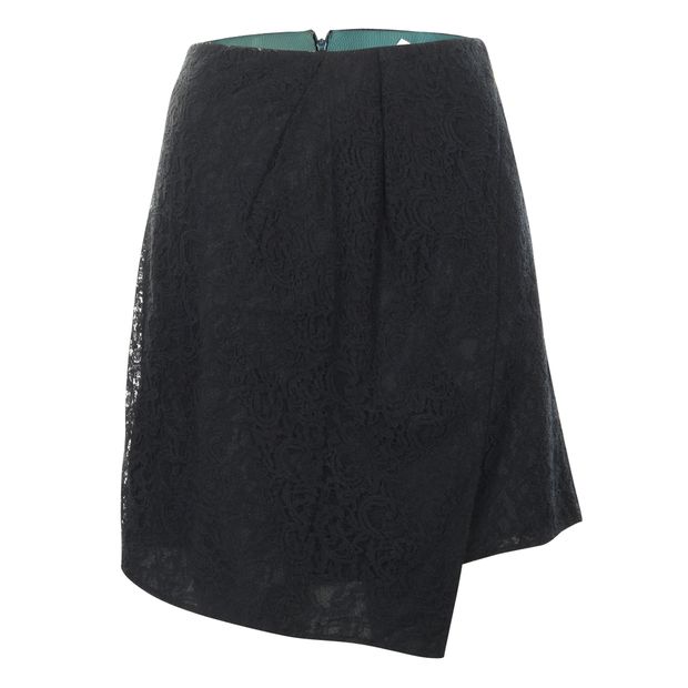 CONTEMPORARY DESIGNER Laced Wrapped Skirt