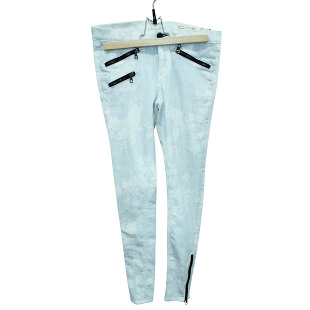 CONTEMPORARY DESIGNER White Striped Jeans