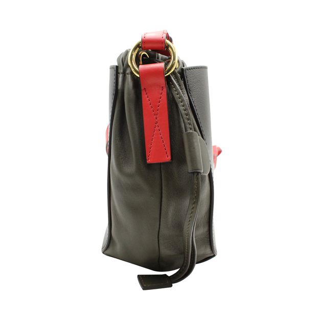 Marni Green, Black & Red Crossbody Bag