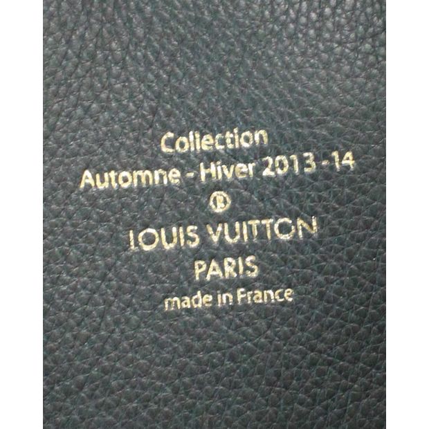 Louis Vuitton Black Leather Lockit Tote - Golden Chain Autumn/Winter 2013