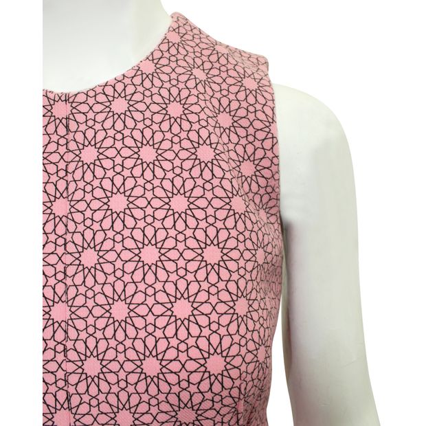 Marni Pink Sleeveless Top With Print